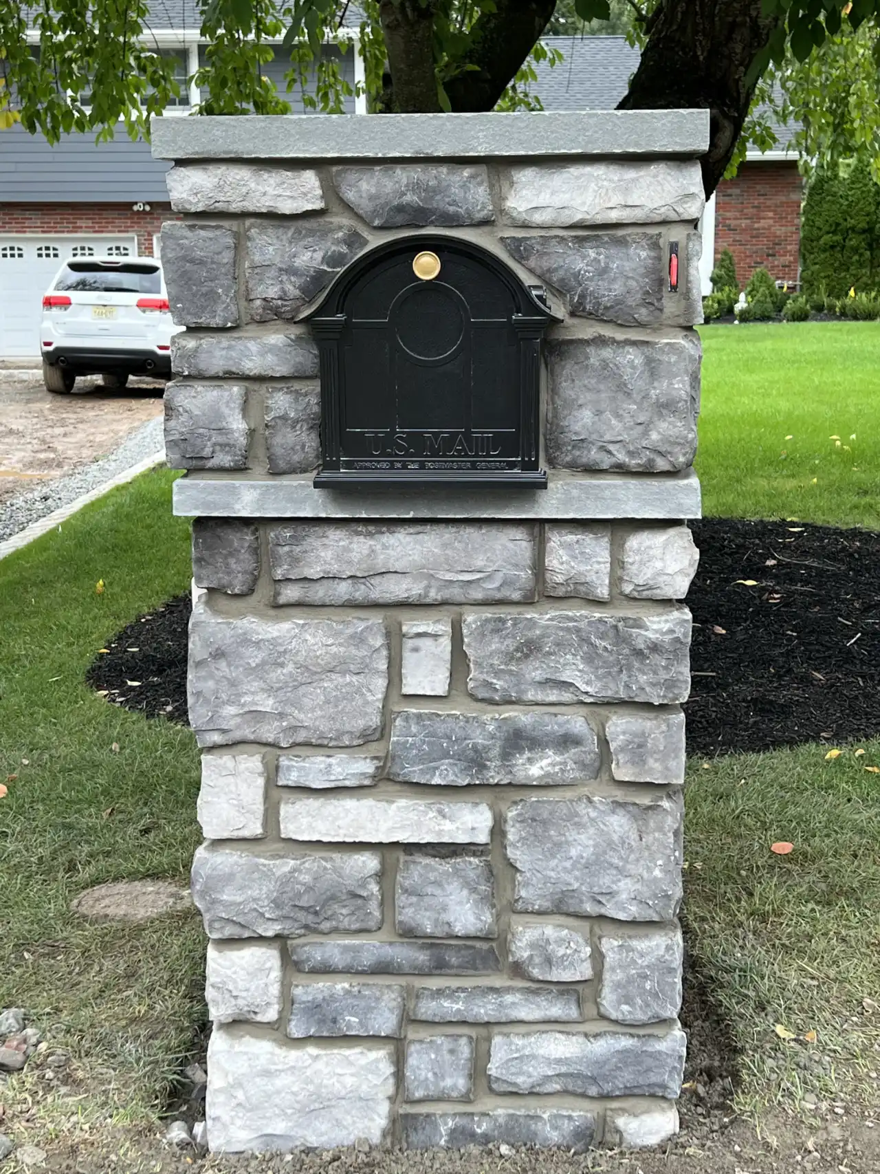 Bluestone walkway project in New Jersey